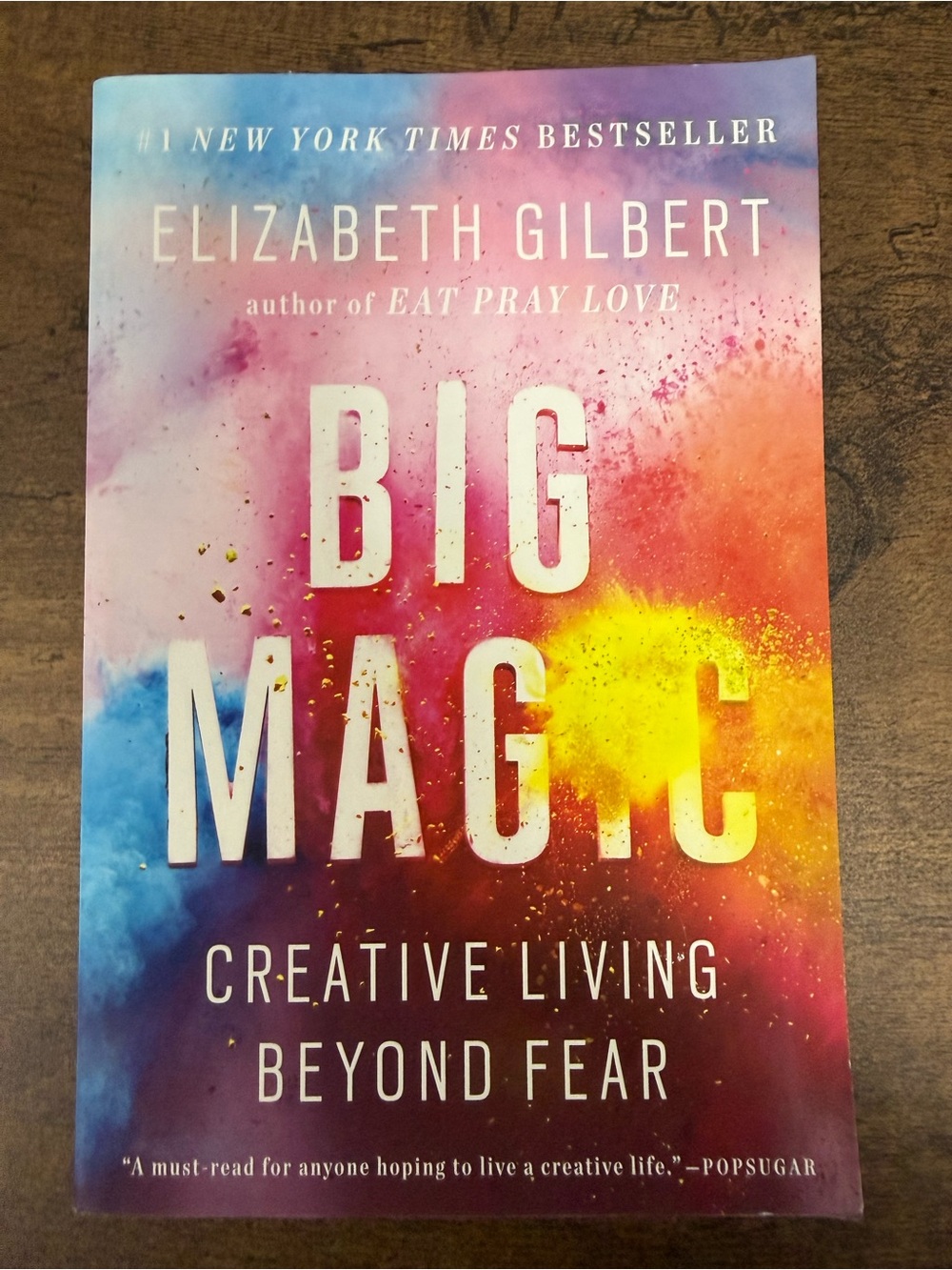 💚4/$20 Big Magic by Elizabeth Gilbert - Paperback Novel